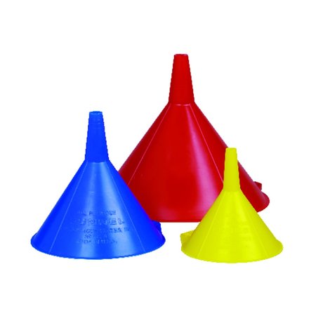 CUSTOM ACCESSORIES Shop Craft Shop Craft Assorted Plastic Funnel Set 30004